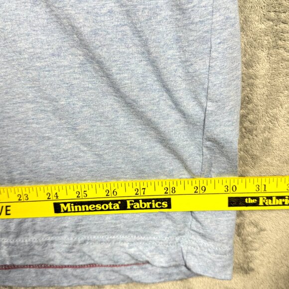 Tommy Hilfiger Light Blue T-Shirt Men’s 4XLT Jersey Knit Cotton Logo Tee - Picture 6 of 8